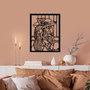 Wallity Picasso 2 Escultura de Pared Negra